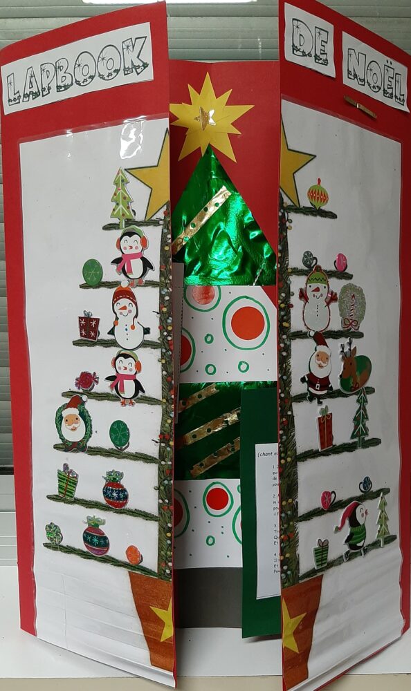 PROJET PÉRIODE 2 : Lapbook de Noël
