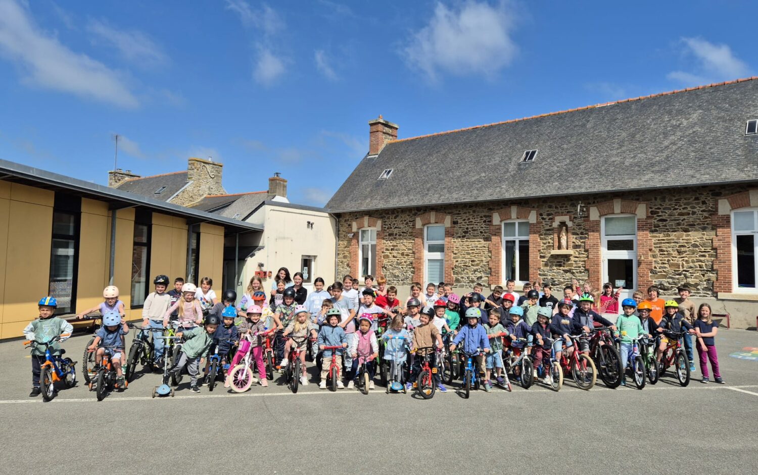 A vélo à l’école