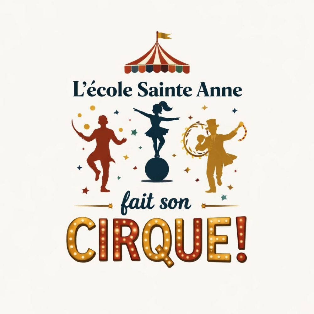 L’école Ste Anne a fait son cirque